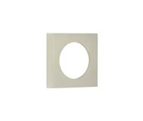 BUR171SN Frelan Hardware Burlington Plain Square Outer Rose for Escutcheons Satin Nickel