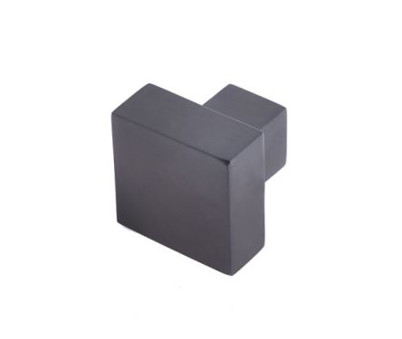 Click Here To Enlarge This Photo Of BUR201DB Frelan Hardware Burlington Trafalgar 30mm Square Cupboard Knob Dark Bronze