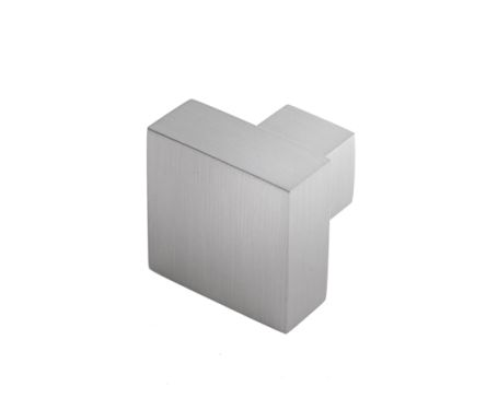 Click Here To Enlarge This Photo Of BUR201SN Frelan Hardware Burlington Trafalgar 30mm Square Cupboard Knob Satin Nickel