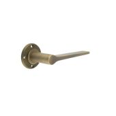 BUR20AB Frelan Hardware Burlington Knightsbridge Door Handles (No Outer Rose) Antique Brass