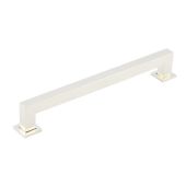 BUR212PN Frelan Hardware Burlington Trafalgar Square Cabinet Handle 224mm Polished Nickel