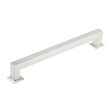 Click Here To Enlarge This Photo Of BUR212SN Frelan Hardware Burlington Trafalgar Square Cabinet Handle 224mm Satin Nickel