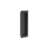 BUR225MB Frelan Hardware Burlington Rectangular Flush Pull 150mm x 55mm Matt Black