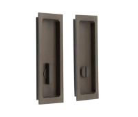 BUR226DB Frelan Hardware Burlington Flush Rectangular Turn & Release Dark Bronze