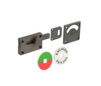 BUR2552DB Frelan Hardware Burlington Indicator Lock Dark Bronze