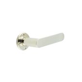 BUR25PN Frelan Hardware Burlington Kensington Door Handles (No Outer Rose) Polished Nickel