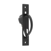 BUR280MB Frelan Hardware Burlington 130mm x 25mm Sliding Door Edge Pull Matt Black