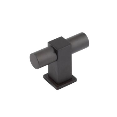 Click Here To Enlarge This Photo Of BUR301DB Frelan Hardware Burlington Westminster 56mm T Bar Cupboard Knob Dark Bronze