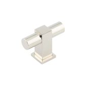 BUR301PN Frelan Hardware Burlington Westminster 56mm T Bar Cupboard Knob Polished Nickel