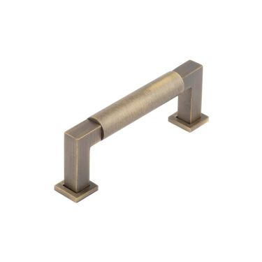 Click Here To Enlarge This Photo Of BUR310AB Frelan Hardware Burlington Westminster Round Cabinet Handle 96mm Antique Brass