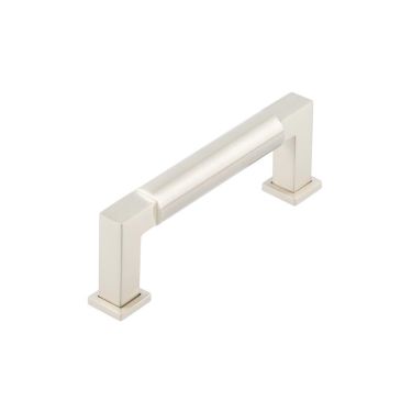 Click Here To Enlarge This Photo Of BUR310SN Frelan Hardware Burlington Westminster Round Cabinet Handle 96mm Satin Nickel