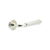 BUR35PN Frelan Hardware Burlington Highgate Door Handles (No Outer Rose) Polished Nickel