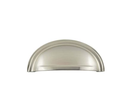 Click Here To Enlarge This Photo Of BUR423SN Frelan Hardware Burlington Cup Pull 70mm Satin Nickel