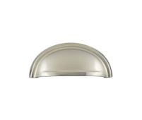 BUR423SN Frelan Hardware Burlington Cup Pull 70mm Satin Nickel