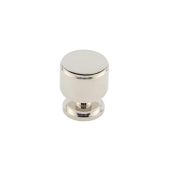 BUR501PN Frelan Hardware Burlington Belgrave 30mm Stepped Cupboard Knob Polished Nickel