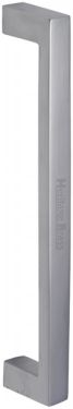 Click Here To Enlarge This Photo Of V2056-SC Heritage Brass Door Pull Handle Satin Chrome Finish