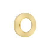 BUR50SB Frelan Hardware Burlington Plain Outer Roses for Levers and Turn & Releases Satin Brass
