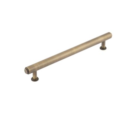 Click Here To Enlarge This Photo Of BUR512AB Frelan Hardware Burlington Belgrave Stepped Cabinet Handle 224mm Antique Brass