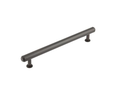 Click Here To Enlarge This Photo Of BUR512DB Frelan Hardware Burlington Belgrave Stepped Cabinet Handle 224mm Dark Bronze