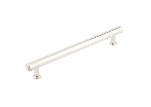Click Here To Enlarge This Photo Of BUR512PN Frelan Hardware Burlington Belgrave Stepped Cabinet Handle 224mm Polished Nickel