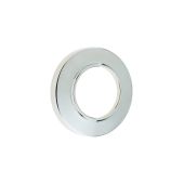 BUR51PN Frelan Hardware Burlington Chamfered Outer Roses for Levers and Turn & Releases Polished Nickel