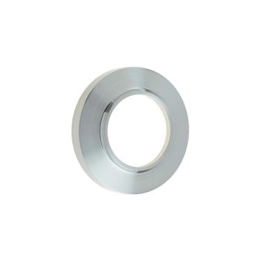 Click Here To Enlarge This Photo Of BUR51SN Frelan Hardware Burlington Chamfered Outer Roses for Levers and Turn & Releases Satin Nickel