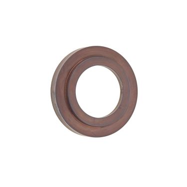 Click Here To Enlarge This Photo Of BUR52DB Frelan Hardware Burlington Stepped Outer Roses for Levers and Turn & Releases Dark Bronze