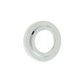 BUR52PN Frelan Hardware Burlington Stepped Outer Roses for Levers and Turn & Releases Polished Nickel