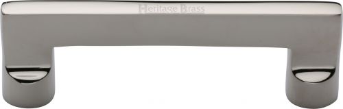 Click Here To Enlarge This Photo Of C0345 96-PNF Heritage Brass Cabinet Pull Apollo Design 96mm ctc Polished Nickel Finish