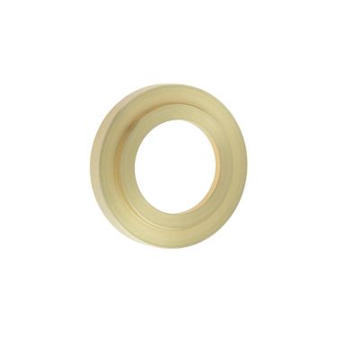 Click Here To Enlarge This Photo Of BUR52SB Frelan Hardware Burlington Stepped Outer Roses for Levers and Turn & Releases Satin Brass