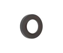 BUR55DB Frelan Hardware Burlington Knurled Outer Roses for Levers and Turn & Releases Dark Bronze
