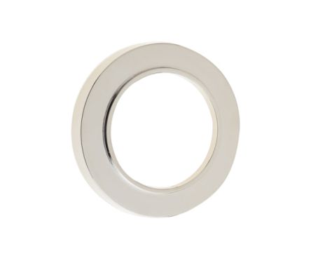 Click Here To Enlarge This Photo Of BUR71PN Frelan Hardware Burlington Plain Outer Rose for Escutcheons Polished Nickel