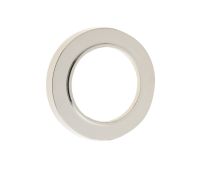 BUR71PN Frelan Hardware Burlington Plain Outer Rose for Escutcheons Polished Nickel