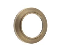 BUR72AB Frelan Hardware Burlington Chamfered Outer Rose for Escutcheons Antique Brass