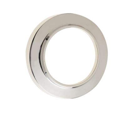 Click Here To Enlarge This Photo Of BUR72PN Frelan Hardware Burlington Chamfered Outer Rose for Escutcheons Polished Nickel