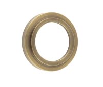 BUR73AB Frelan Hardware Burlington Stepped Outer Rose for Escutcheons Antique Brass