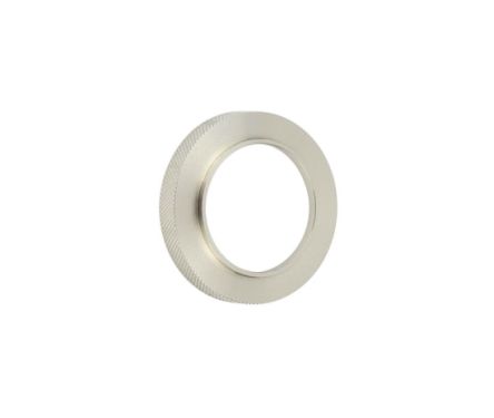 Click Here To Enlarge This Photo Of BUR75SN Frelan Hardware Burlington Knurled Outer Rose for Escutcheons Satin Nickel