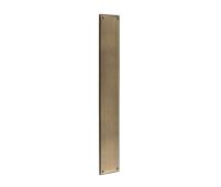 BUR778AB Frelan Hardware Burlington Finger Plate 450mm x 75mm Antique Brass