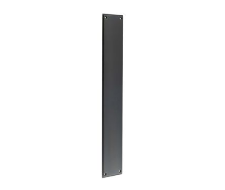 Click Here To Enlarge This Photo Of BUR778DB Frelan Hardware Burlington Finger Plate 450mm x 75mm Dark Bronze