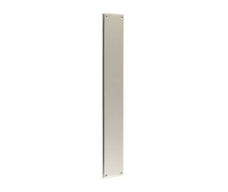 Click Here To Enlarge This Photo Of BUR778PN Frelan Hardware Burlington Finger Plate 450mm x 75mm Polished Nickel