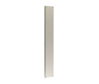 BUR778PN Frelan Hardware Burlington Finger Plate 450mm x 75mm Polished Nickel