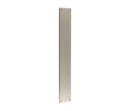 Click Here To Enlarge This Photo Of BUR778SN Frelan Hardware Burlington Finger Plate 450mm x 75mm Satin Nickel