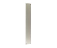 BUR778SN Frelan Hardware Burlington Finger Plate 450mm x 75mm Satin Nickel