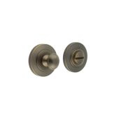 BUR-80AB-51AB Frelan Hardware Burlington Turn & Release (Inner 1) Chamfered Rose Antique Brass