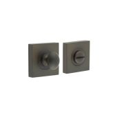 BUR-80DB-150DB Frelan Hardware Burlington Turn & Release (Inner 1) Square Plain Rose Dark Bronze