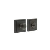 BUR-80DB-152DB Frelan Hardware Burlington Turn & Release (Inner 1) Square Stepped Rose Dark Bronze