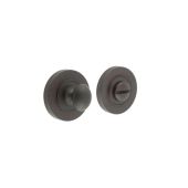 BUR-80DB-50DB Frelan Hardware Burlington Turn & Release (Inner 1) Plain Rose Dark Bronze