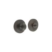 BUR-80DB-51DB Frelan Hardware Burlington Turn & Release (Inner 1) Chamfered Rose Dark Bronze