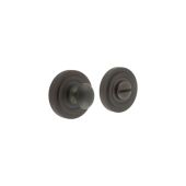 BUR-80DB-52DB Frelan Hardware Burlington Turn & Release (Inner 1) Stepped Rose Dark Bronze