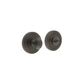 BUR-80DB-53DB Frelan Hardware Burlington Turn & Release (Inner 1) Reeded Rose Dark Bronze
